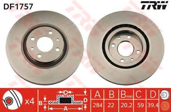 DISCHI FRENO ANT FIAT MULTIPLA-LANCIA DEDRA/A LFA 155 1.6 2000-ALFA ROMEO 145/146/155