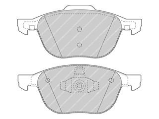 PASTIGLIE FRENO FORD FOCUS C MAX-FOCUS II-KUGA /MAZDA 3-5