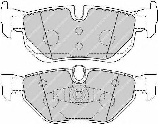 PASTIGLIE FRENI POSTERIORI BMW SERIE 1 3  X1