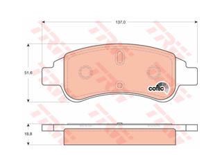 Pastiglie Freno Anteriore Citroen Berlingo - Xara - Xara Picasso - Peugeot