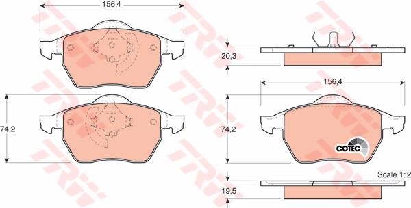 PASTIGLIE FRENI ANTERIORE AUDI A 4  A8  VW PASSAT