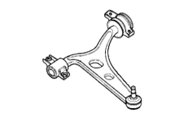 BRACCIO SOSPENSIONE  SX FIAT MULTIPLA -LIBRA