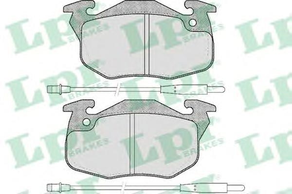 PASTIGLIE FRENI ANT CITR.SAXO-PEUGEOT 106