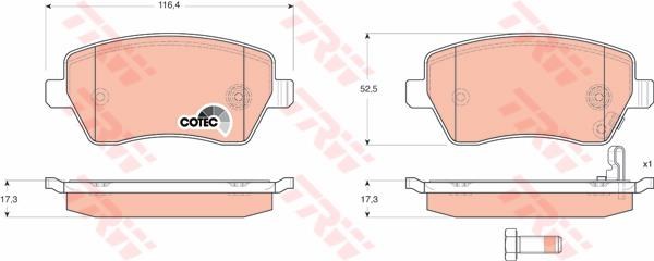 PASTIGLIA F. Ant NISSAN MICRA 1.2 16V