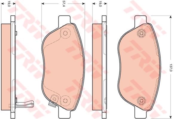 PASTIGLIE FRENI ANTERIORE OPEL CORSA D 1 3 CDTI 2006