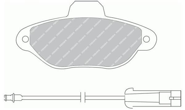 Pastiglie Freno Anteriore Fiat Panda - Punto - Punto VAN - Cinquecento - Seicento - Lancia Y