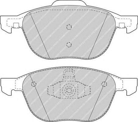 PASTIGLIE FRENO FORD FOCUS C MAX-FOCUS II-KUGA /MAZDA 3-5