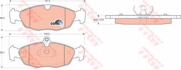 PASTIGLIE FRENI ANT OPEL CORSA