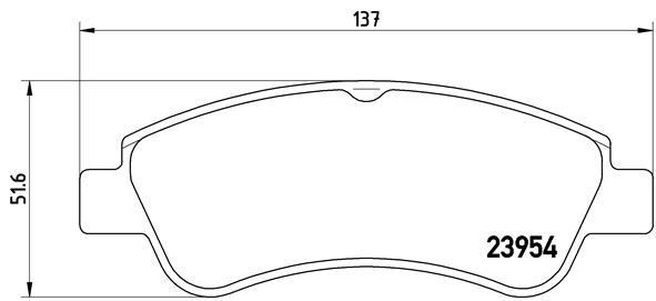 Pastiglie Freno Anteriore Citroen Berlingo - Xara - Xara Picasso - Peugeot